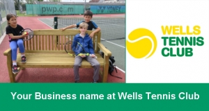 Bench sponsorship, children sitting on a bench