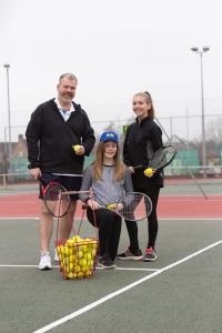Chairman Dan and Family at the tennis club