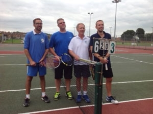 Mens Doubles Final pairs