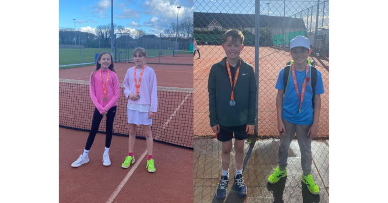 Soggy but successful Junior LTA Event