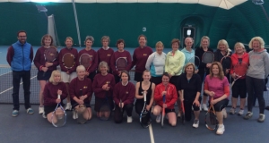 Ladies tennis players from wells tennis club and torquay