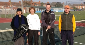 Wells B team in the winter league